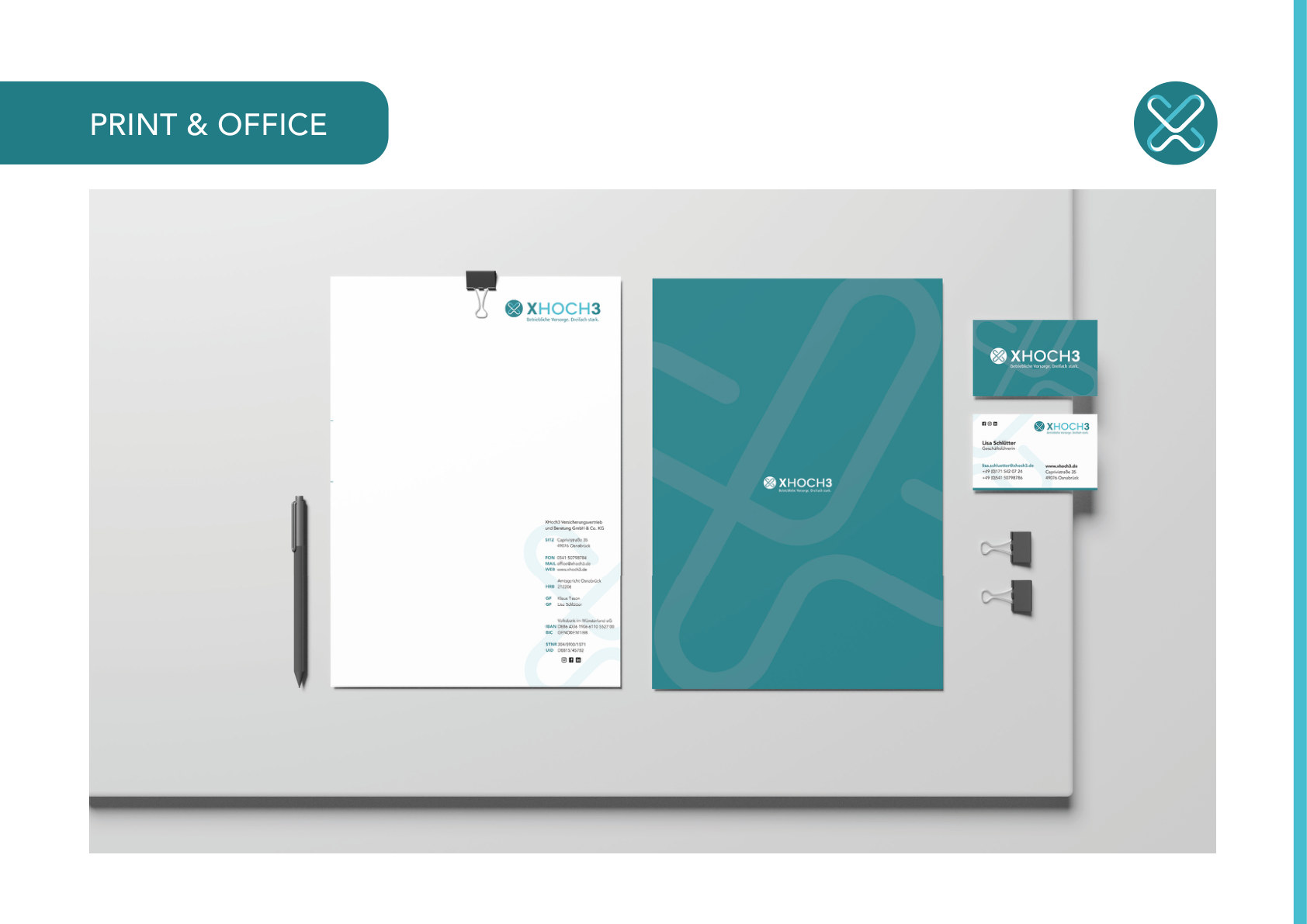 XHOCH3 Print und Office Übersicht
